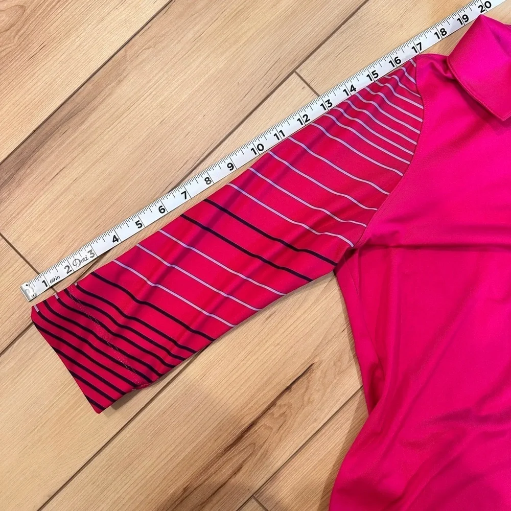 Nike Golf Fuchsia Dri-FIT Quarter-Zip Top